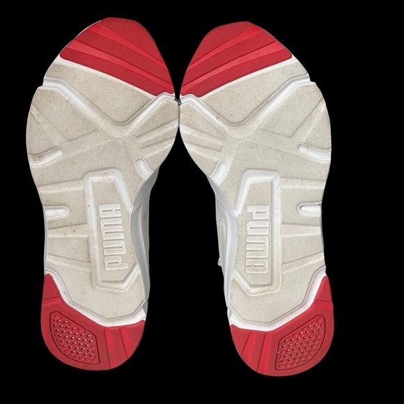 PUMA Cell Phase Red and White Sneakers Size 8 192638-03 - Picture 8 of 11